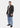 Cappotto uomo monopetto tessuto norma nero