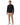 T-shirt uomo manica lunga sleeve con spezzature nero