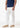 Pantalone uomo tasche americane cotone raso jogger panna