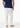 Pantalone uomo tasche americane cotone raso jogger panna