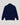 Maglia uomo tessuto tecnico cardigan collo tasche blu