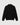 Maglia uomo tessuto tecnico cardigan collo tasche nero
