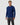Maglia uomo paricollo tessuto tecnico unito blu