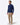 Maglia uomo tessuto tecnico full zip unito blu
