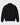 Maglia uomo tessuto tecnico full zip unito nero