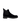 Scarpe uomo beatles fondo in gomma camoscio elastico nero