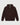 Felpa uomo cappuccio con bande e spezzature moro