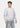 Felpa uomo paricollo box fit spezzatura tinta unita grigio nk