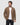 Felpa uomo cardigan con gommino cammello