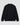 Felpa uomo cardigan con gommino nero